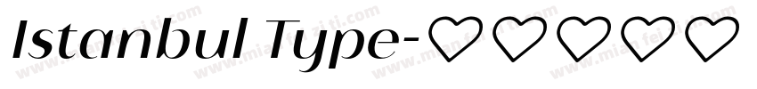 Istanbul Type字体转换
